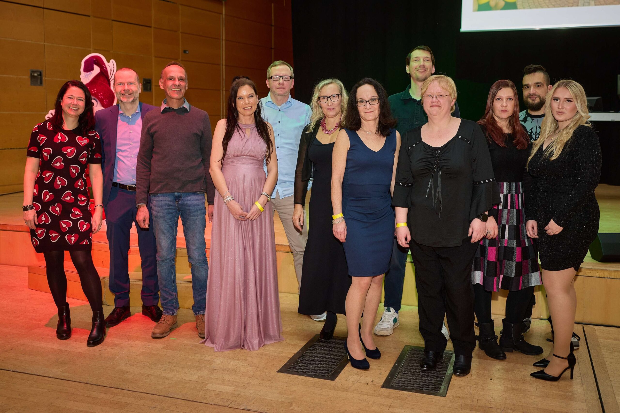 Das Assistance Team bei der Weihnachtsfeier 2025