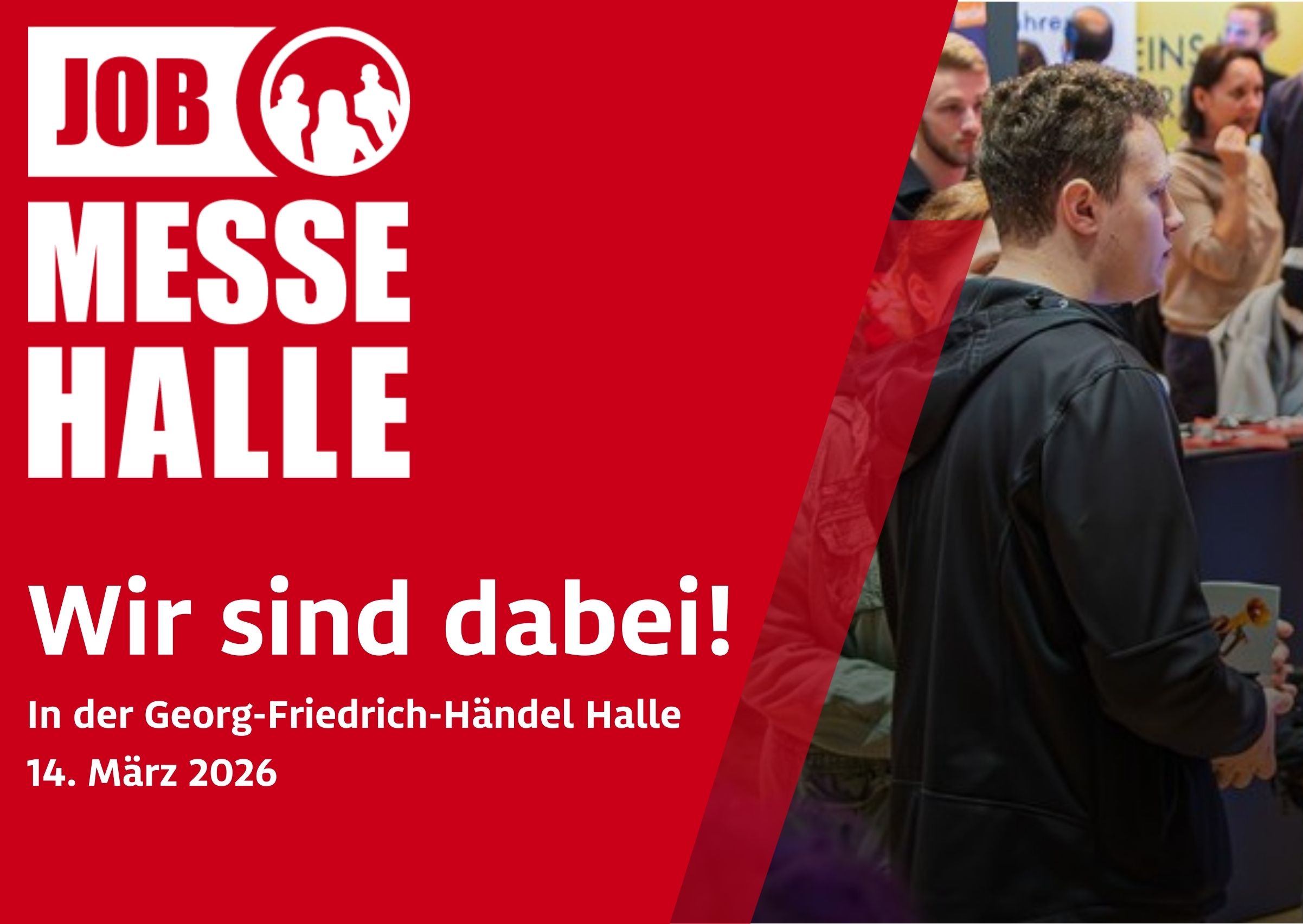 Banner Jobmesse Halle
