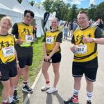 Vorschaubild: Das Team voller Vorfreude auf den Lauf © ADAC Dienstleistungs-Center GmbH