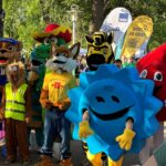 Vorschaubild: Unsere Hildegard kurz vor dem Maskottchenlauf © ADAC Dienstleistungs-Center GmbH