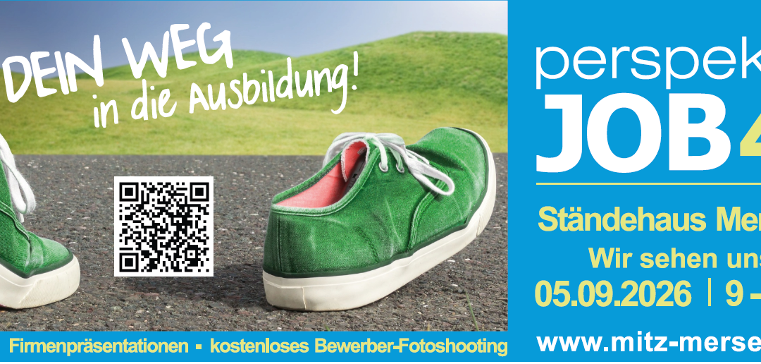 Besuch uns auf der Ausbildungsmesse „Perspektive Job 4.0“!