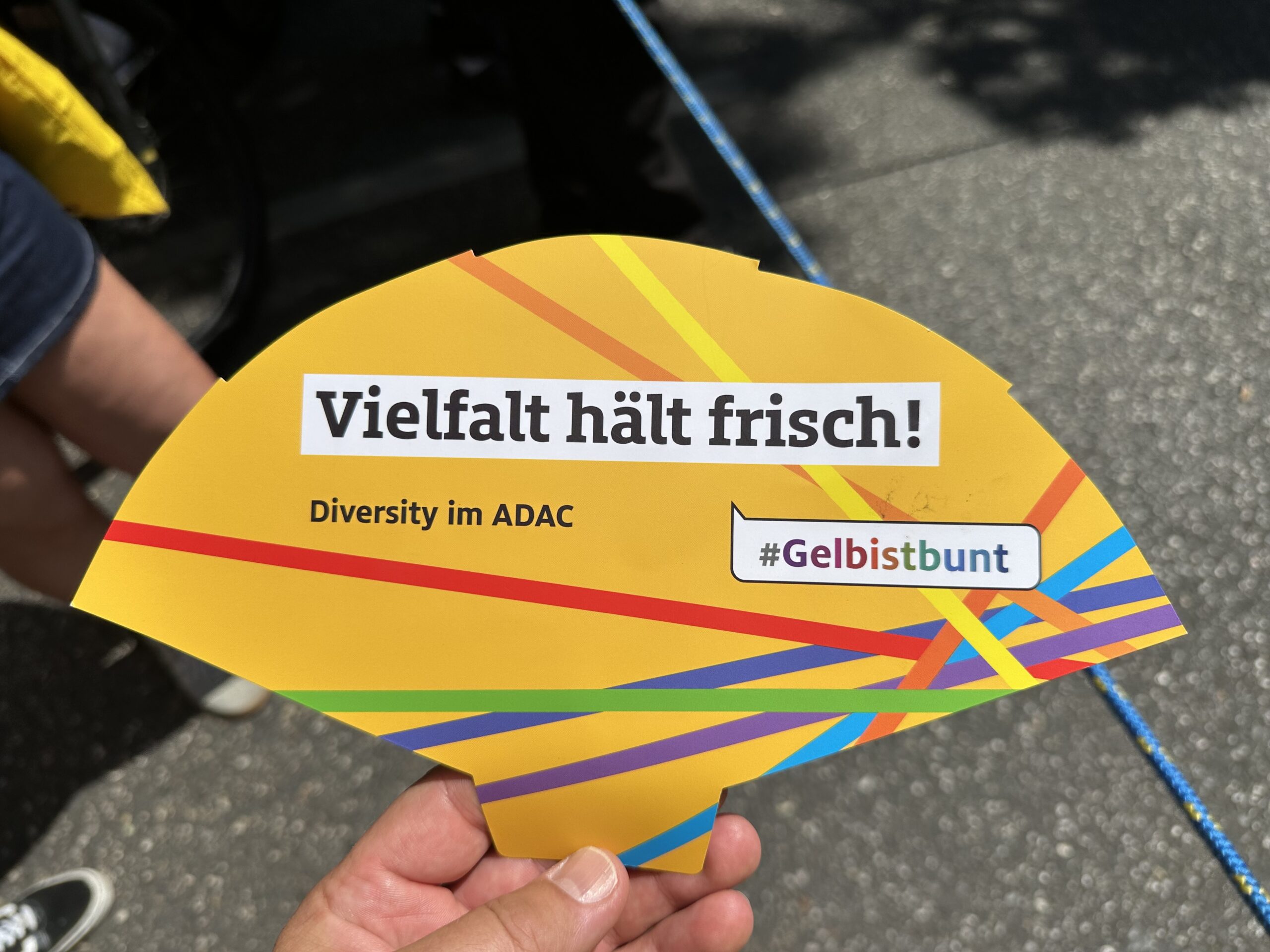 Vielfalt hält frisch - trotz 36°C beim CSD 2026 in München! © ADAC Dienstleistungs-Center GmbH