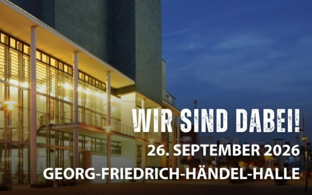 Wir sind auf der Jobmesse Halle 2026 dabei!